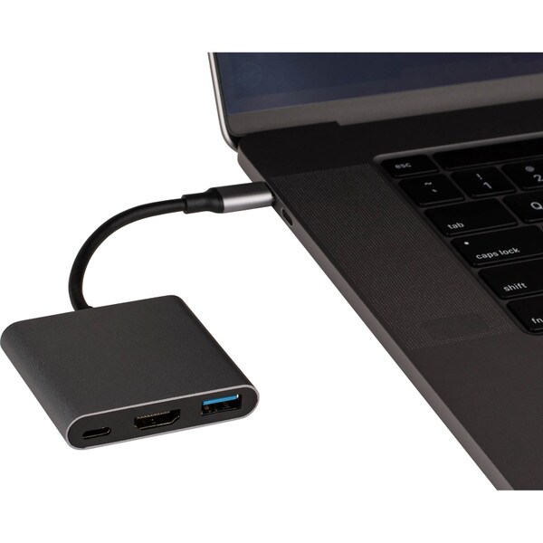 Main product image for USB-C Hub 3-In-1 Multiport Adapter with HDMI 4K USB-A 3.0 Port181-793